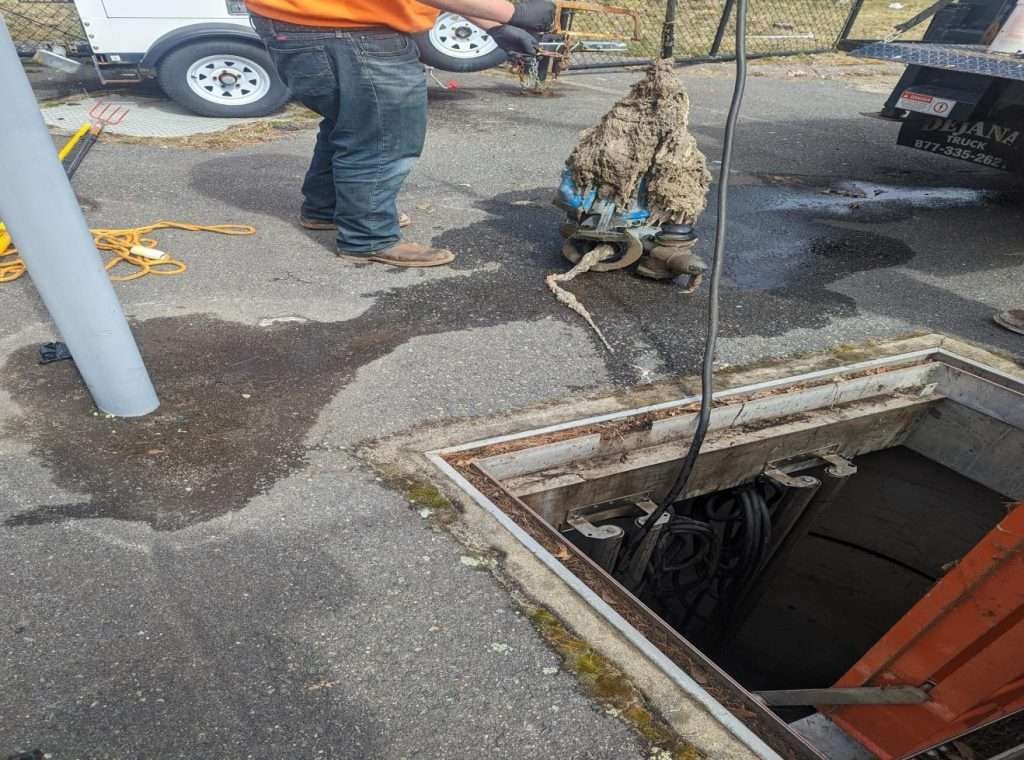 Sample of Sewer Damage