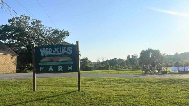 Wojcik's Farm Sign