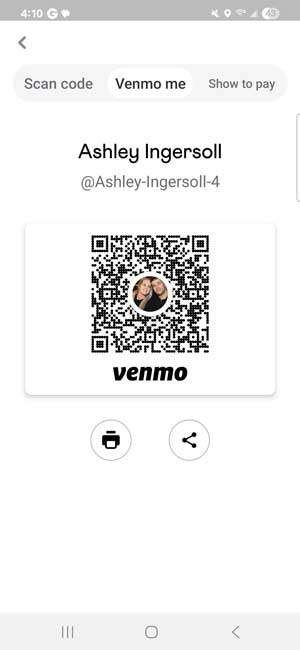 Lemonade stand fundraiser Blackstone MA - Venmo Account of Ashley Ingersoll