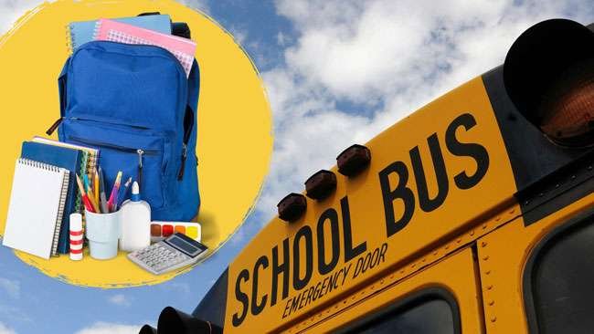 Pack A Bus school supply drive